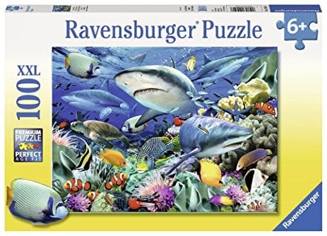 Ravensburger Reef of the Sharks Puzzle 100pc Ravensburger PUZZLES