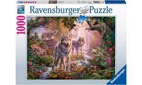 Ravensburger Summer Wolves Puzzle 1000pc Ravensburger PUZZLES