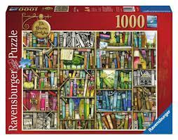 Ravensburger The Bizarre Book Shop 1000pc Puzzle - Hobbytech Toys