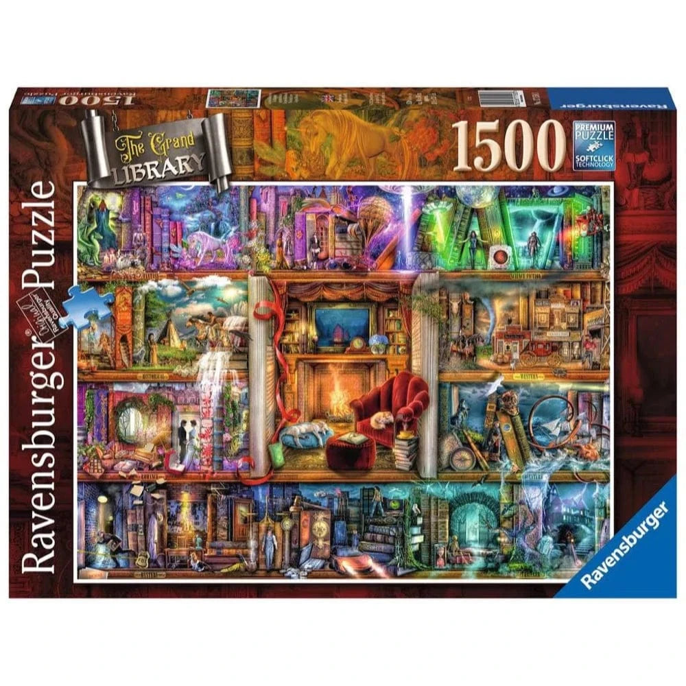 Ravensburger 17158-3 The Grand Library 1500pc - Hobbytech Toys