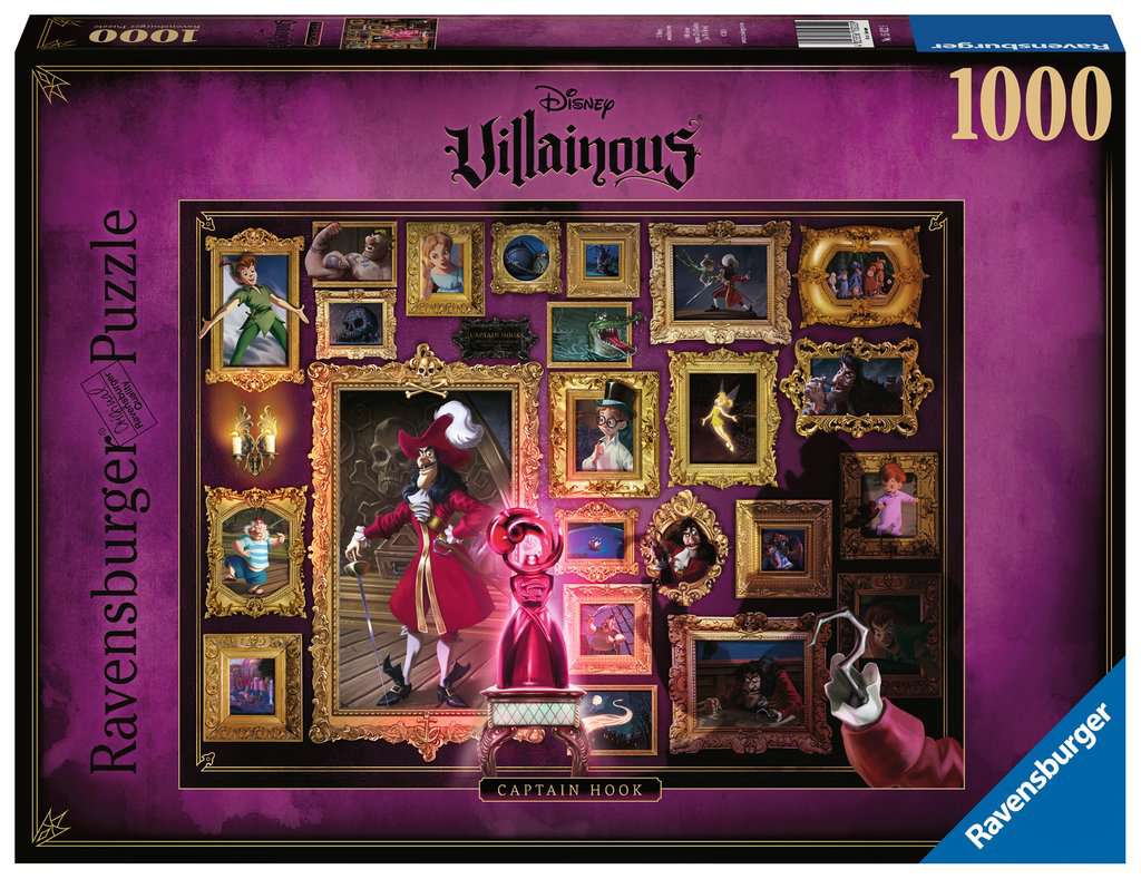 Ravensburger Villainous Captain Hook 1000pc Ravensburger PUZZLES