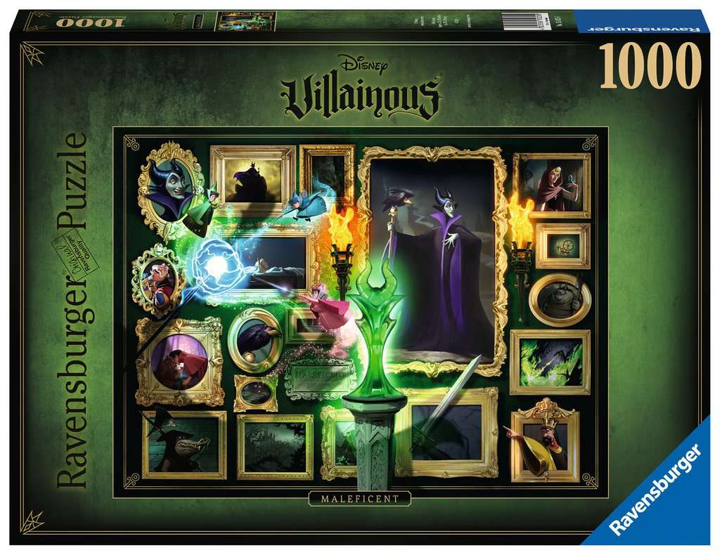Ravensburger Villainous Malificent 1000pc Ravensburger PUZZLES
