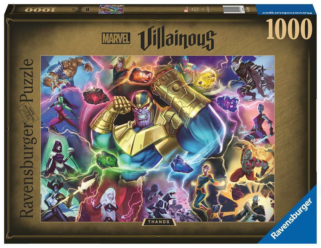 Ravensburger 16904-7 Villainous Thanos 1000pc - Hobbytech Toys