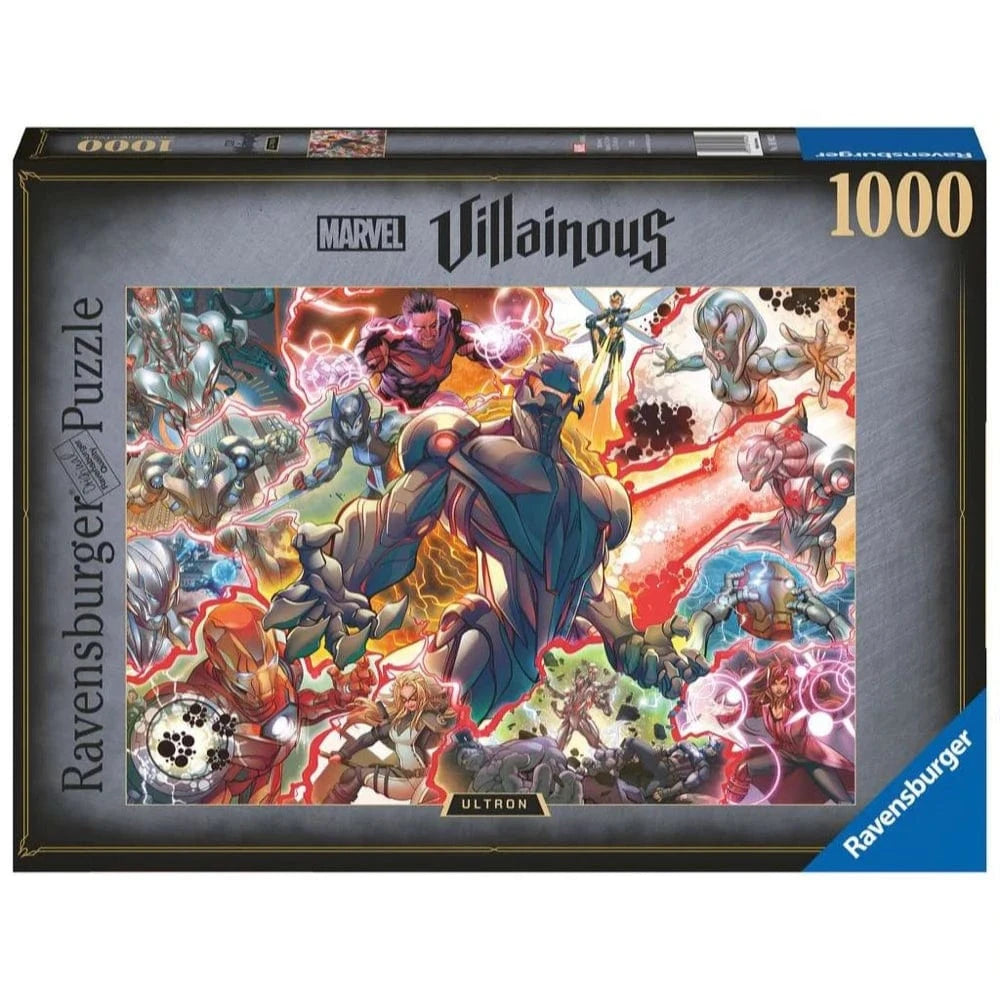 Ravensburger 16902-3 Villainous Ultron 1000pc - Hobbytech Toys
