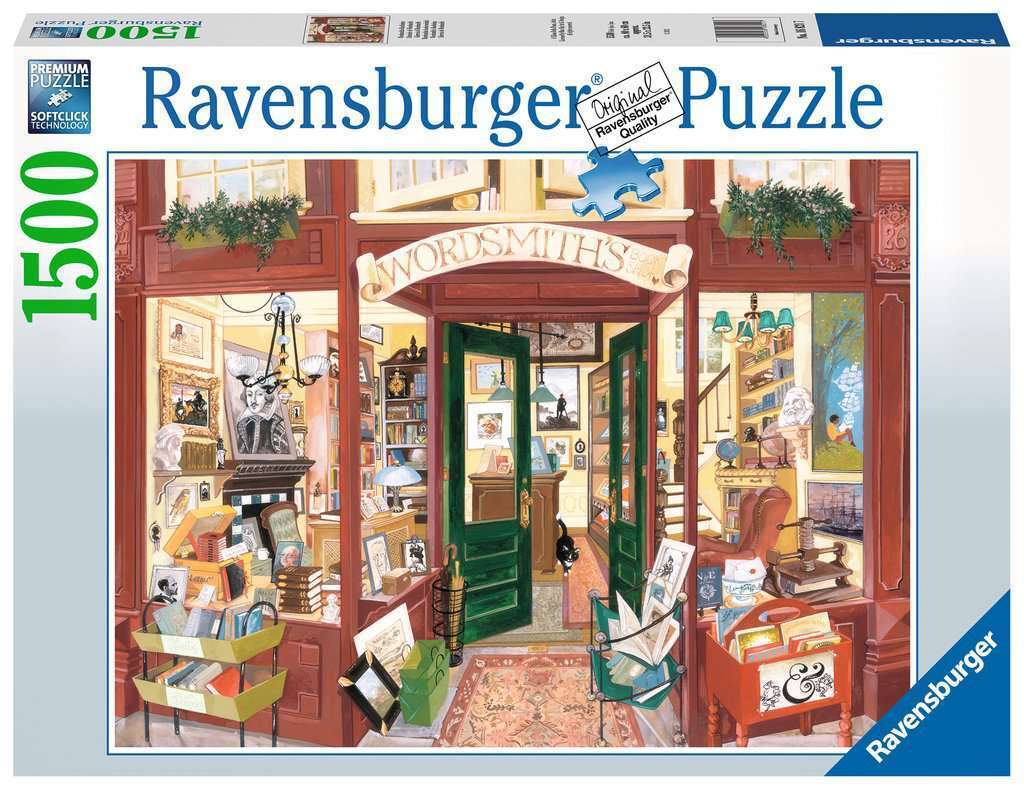Ravensburger Wordsmiths Bookshop 1500pc Puzzle Ravensburger PUZZLES