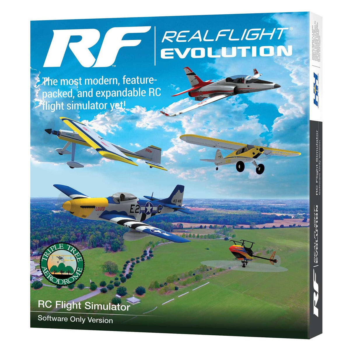 RealFlight Evolution Flight Simulator Software Only, RFL2001 - Hobbytech Toys