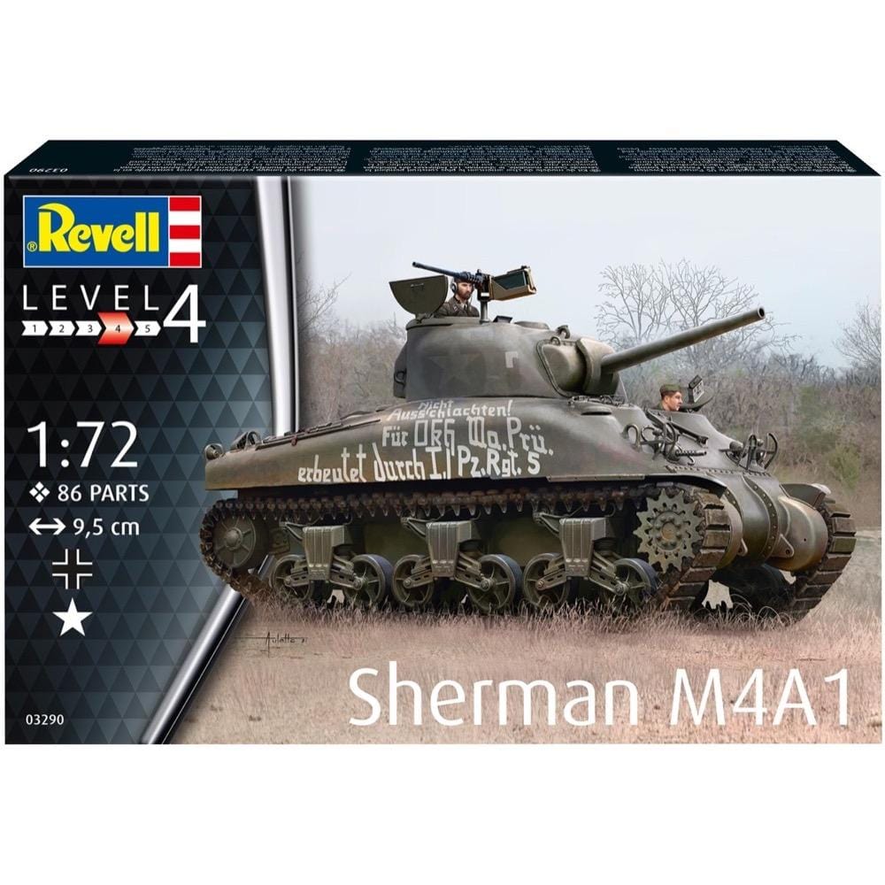 Revell 03290 1/72 Sherman M4A1 Revell PLASTIC MODELS