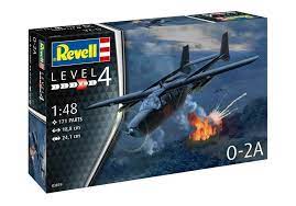 Revell 03819 1/48 O-2A Skymaster Plastic Model Kit - Hobbytech Toys