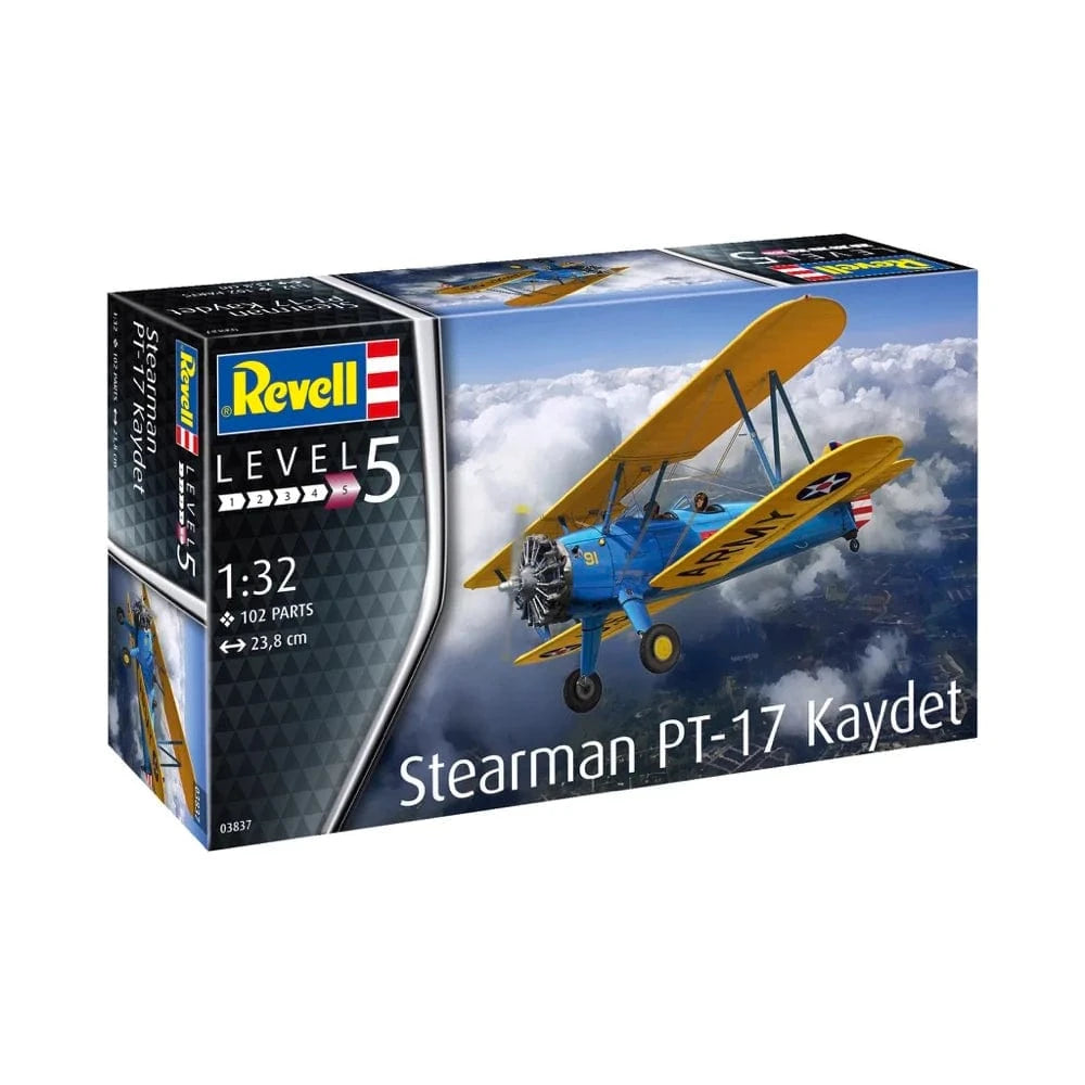 Revell 03837 1/32 Stearman PT-17 Kaydet - Hobbytech Toys