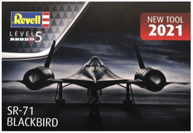 Revell 04967 1/48 Lockheed Sr-71 Blackbird Revell PLASTIC MODELS