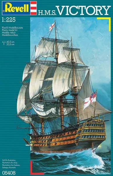 Revell 05408 1/225 HMS Victory Plastic Model Kit Revell PLASTIC MODELS
