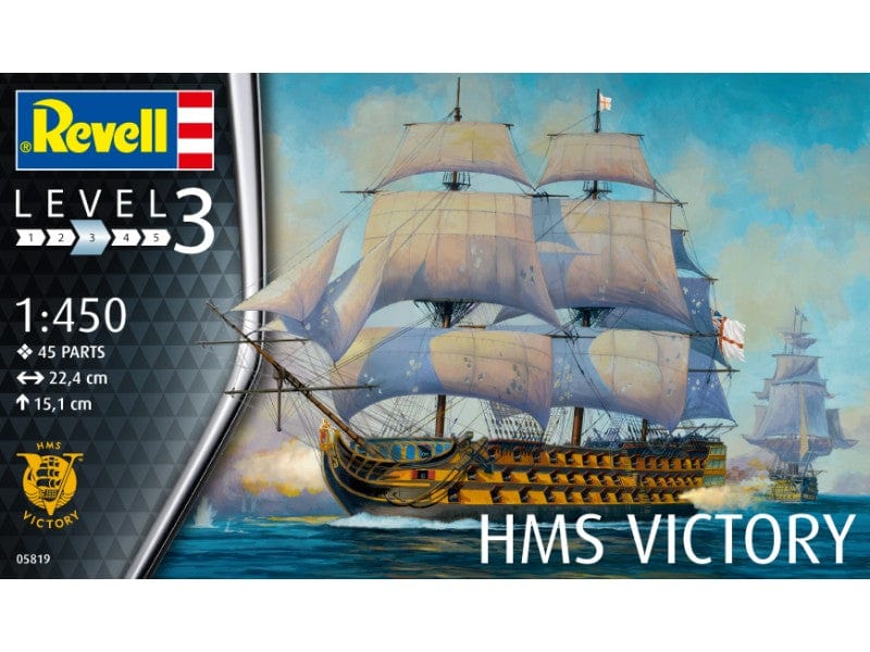 Revell 05819 1/450 HMS Victory Plastic Model Kit Revell PLASTIC MODELS
