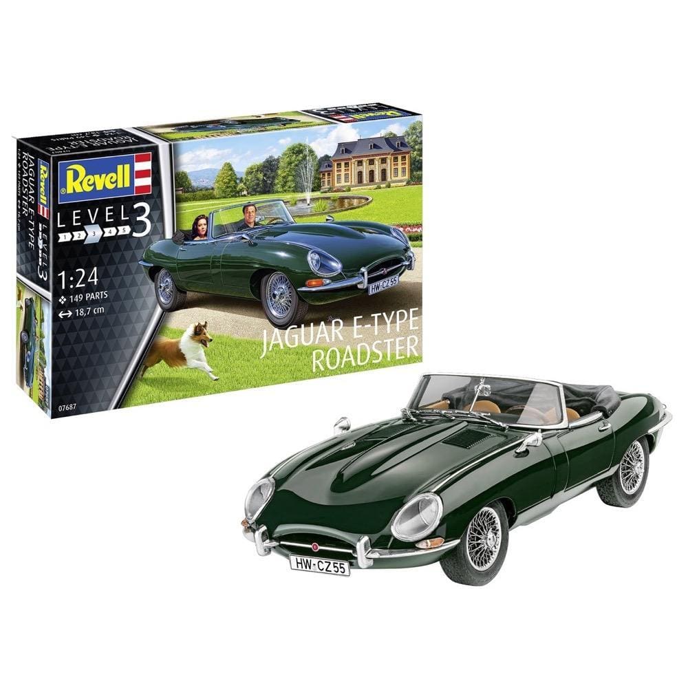 Revell 07687 1/24 Jaguar E-Type Roadster Revell PLASTIC MODELS