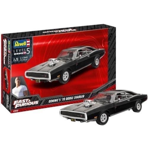 Revell 07693 1/25 Fast & Furious - DominicS 1970 Dodge Charger Revell PLASTIC MODELS