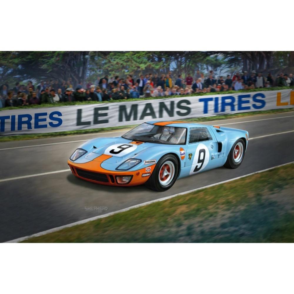 Revell 07696 1/24 Ford Gt 40 Le Mans 1968 Revell PLASTIC MODELS