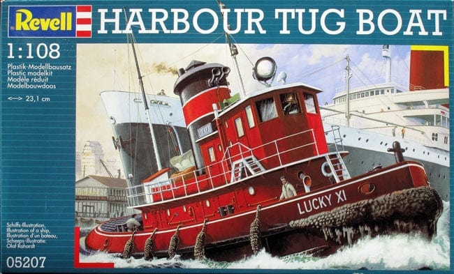 Revell 1/108 Harbour Tug Boat Revell PLASTIC MODELS