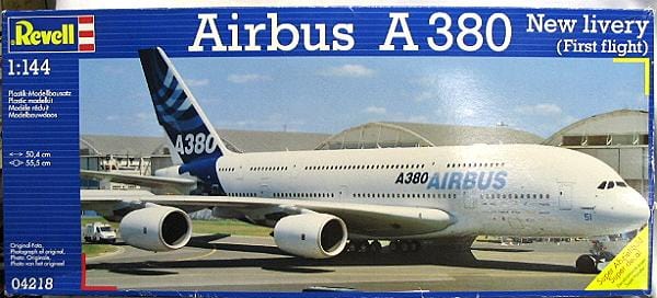 Revell 1/144 Airbus A380 New Livery Revell PLASTIC MODELS