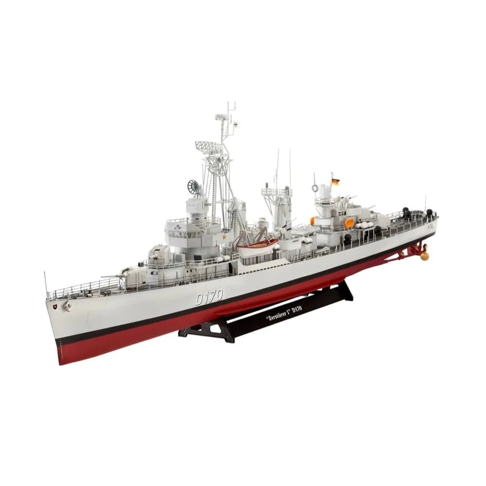 Revell 05179 1/144 German Destroyer Class (Z1/Z5) Plastic Model Kit - Hobbytech Toys