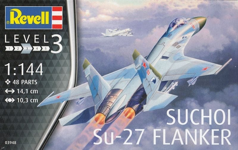 Revell 1/144 Suchoi Su-27 Flanker Revell PLASTIC MODELS