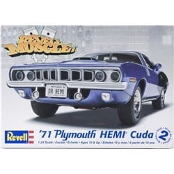 Revell 1/24 1971 Plymouth Hemi Cuda 426 Revell PLASTIC MODELS