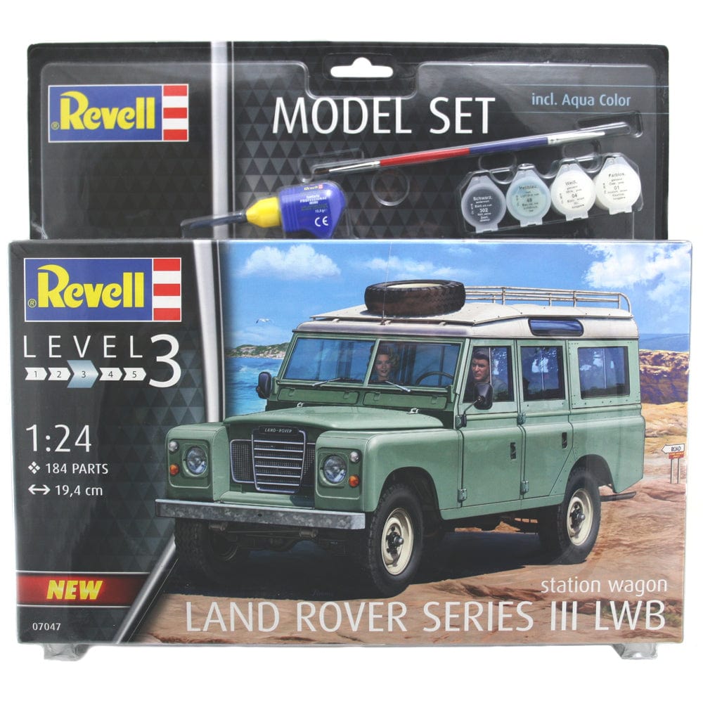 Revell 1/24 Land Rover Series III Model Set Revell PLASTIC MODELS