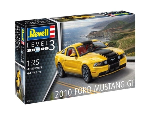 Revell 1/25 2010 Ford Mustang Gt Revell PLASTIC MODELS