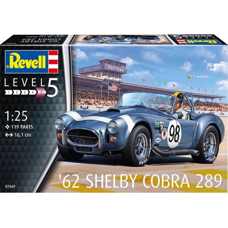 Revell 1/25 AC Cobra 289 Plastic Model Kit Revell PLASTIC MODELS