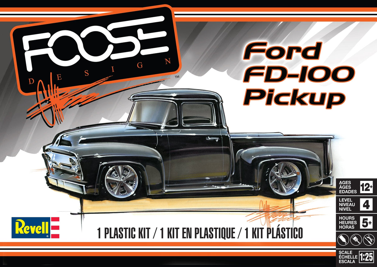 Revell 1/25 Foose Ford Fd-100 Pickup Revell PLASTIC MODELS