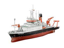 Revell 05218 1/300 German Research Vessel Meteor Plastic Model Kit - Hobbytech Toys