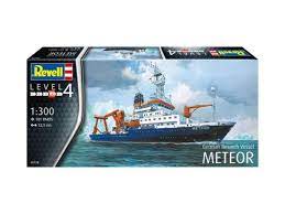 Revell 05218 1/300 German Research Vessel Meteor Plastic Model Kit - Hobbytech Toys