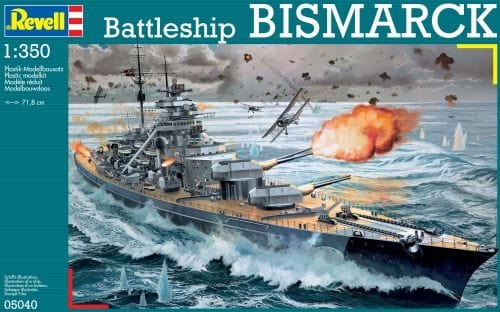 Revell 1/350 Battleship Bismarck Revell PLASTIC MODELS