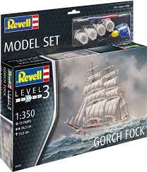 Revell 1/350 Gorch Fock Model Set - Hobbytech Toys