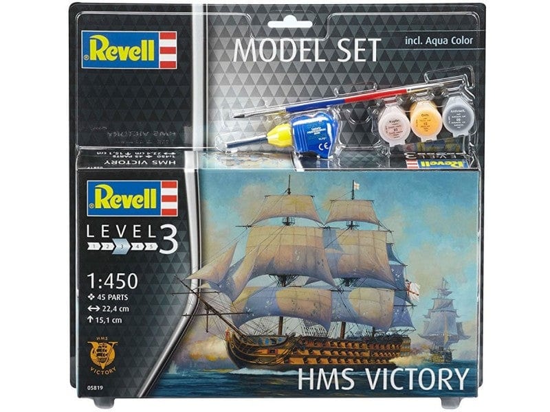 Revell 65819 1/450 Hms Victory Model Set Revell PLASTIC MODELS