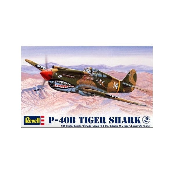 Revell 1/48 P-40B Tiger Shark Revell PLASTIC MODELS