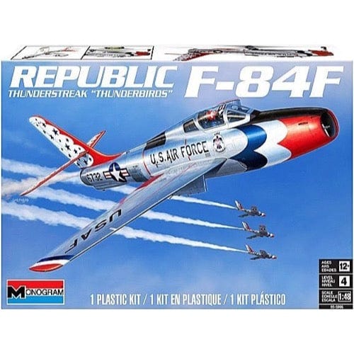 Revell 1/48 Repbulic F-84F Thunderstreak Plastic Model Kit - Hobbytech Toys