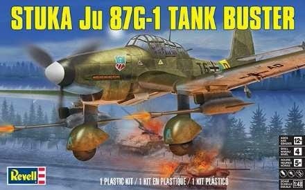 Revell 1/48 Stuka Ju 87-G-1 Tank Buster Revell PLASTIC MODELS