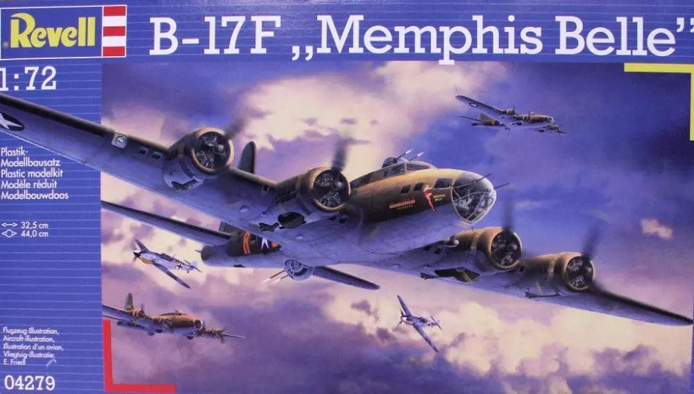 Revell 1/72 B-17F Memphis Belle Revell PLASTIC MODELS