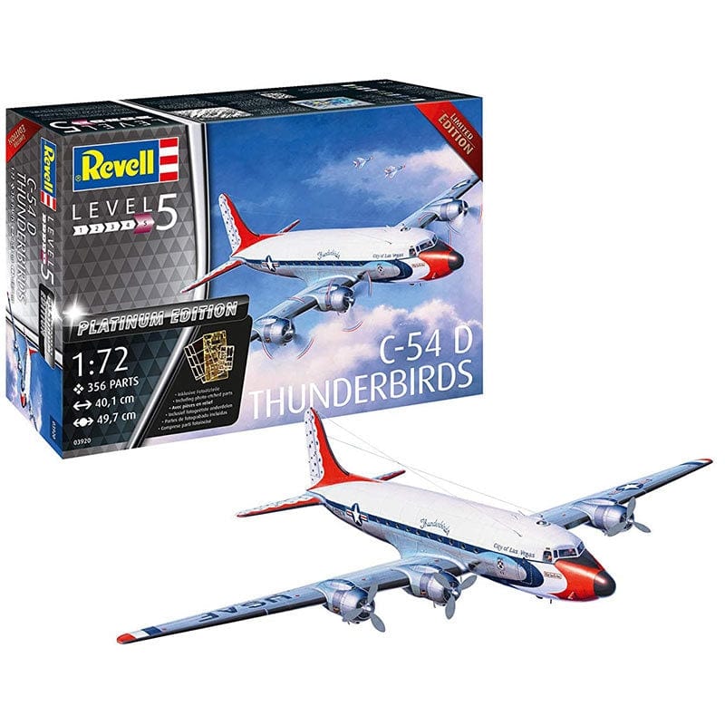 Revell 1/72 C-54 Thunderbird Platinum Edition Revell PLASTIC MODELS