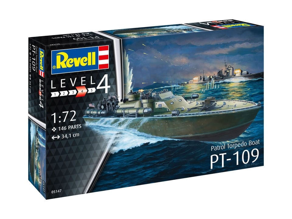 Revell 1/72 Patrol Torpedo Boat Pt109 Revell PLASTIC MODELS