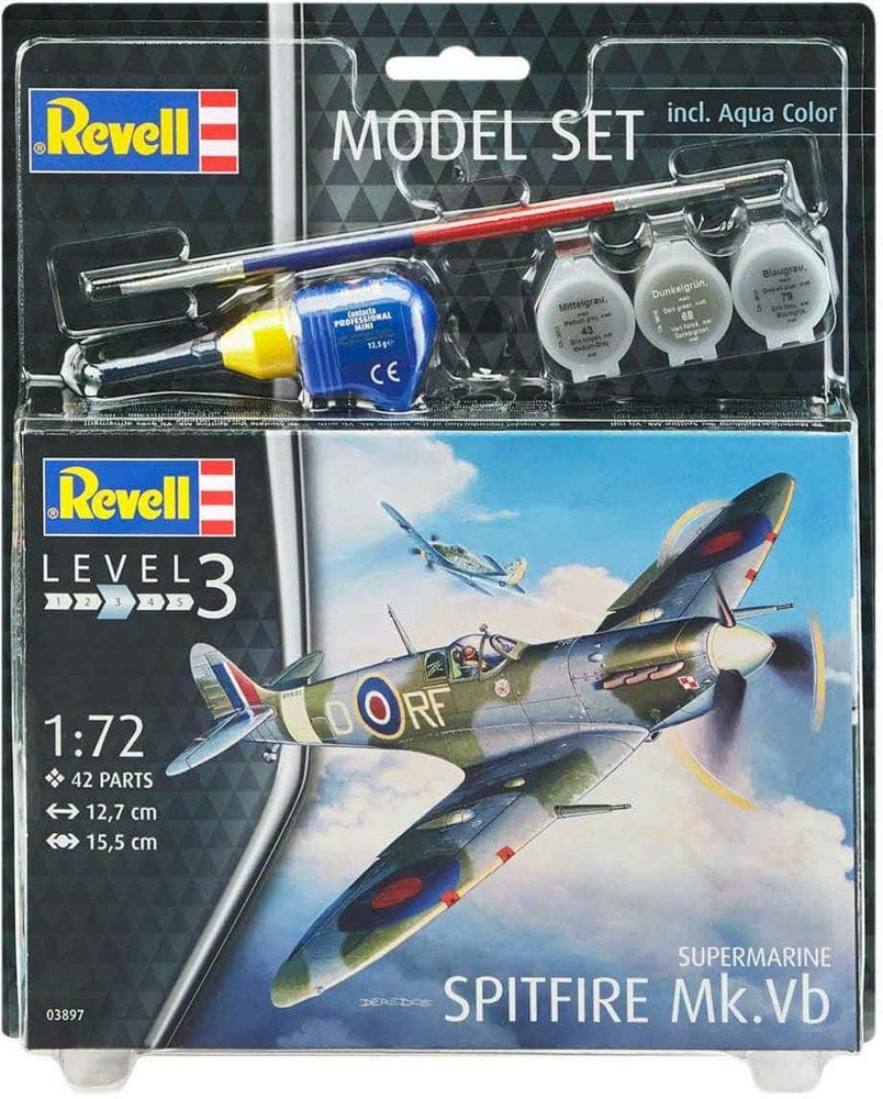 Revell 1/72 Spitfire Mk Vb Model Set Revell PLASTIC MODELS