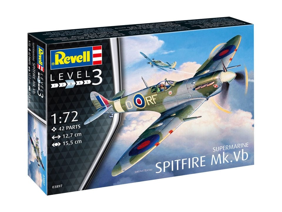 Revell 1/72 Supermarine Spitfire Mk Vb Revell PLASTIC MODELS