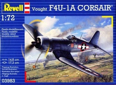 Revell 1/72 Vought F4U-1A Corsair Revell PLASTIC MODELS