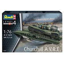 Revell 03297 Churchill A.V.R.E. Plastic Model Kit - Hobbytech Toys
