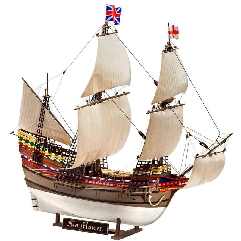 Revell 1/83 Mayflower 400th Anniversary Gift Set Pastic Model Kit Revell PLASTIC MODELS