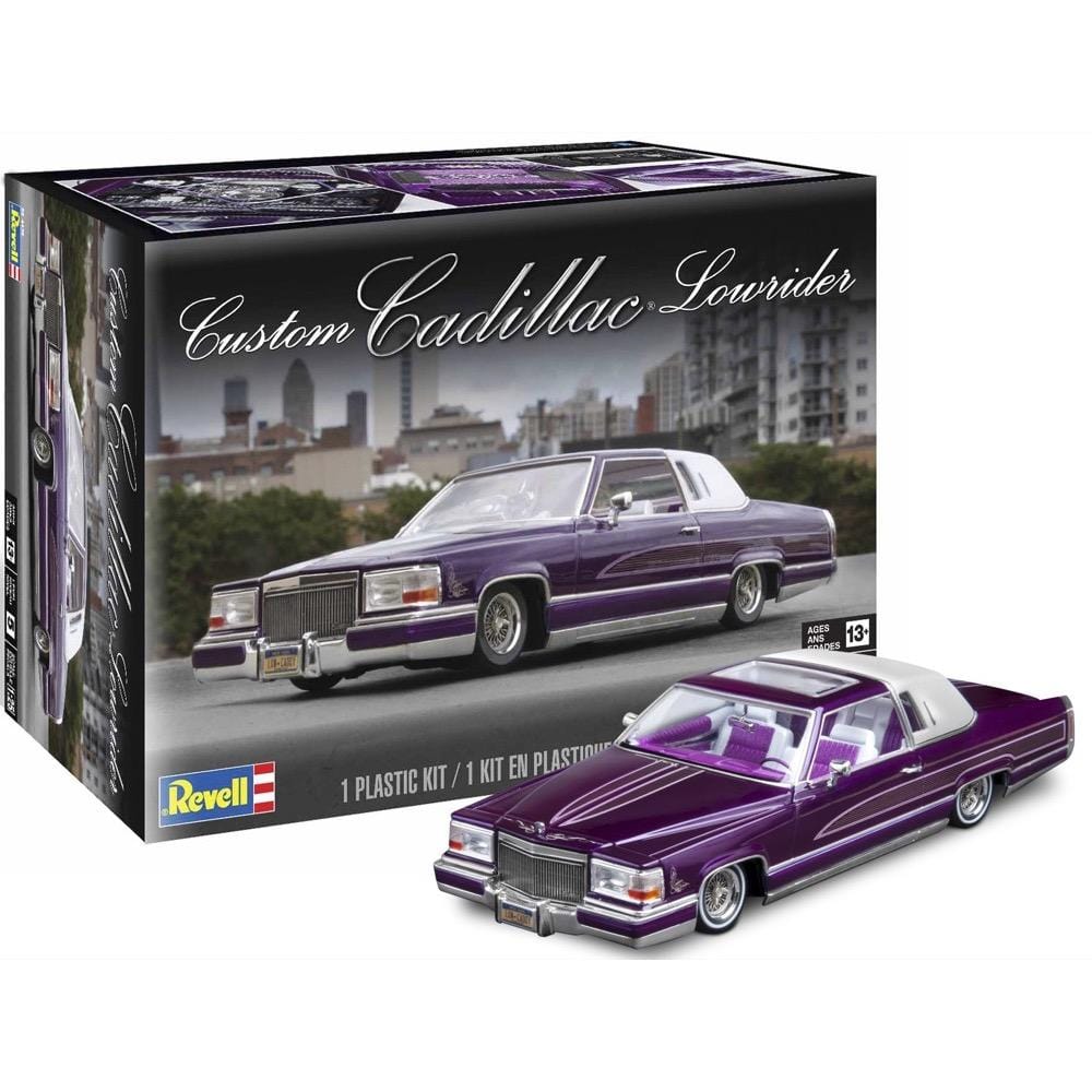 Revell 14438 1/25 Custom Cadillac Lowrider Plastic Model Kit Revell PLASTIC MODELS