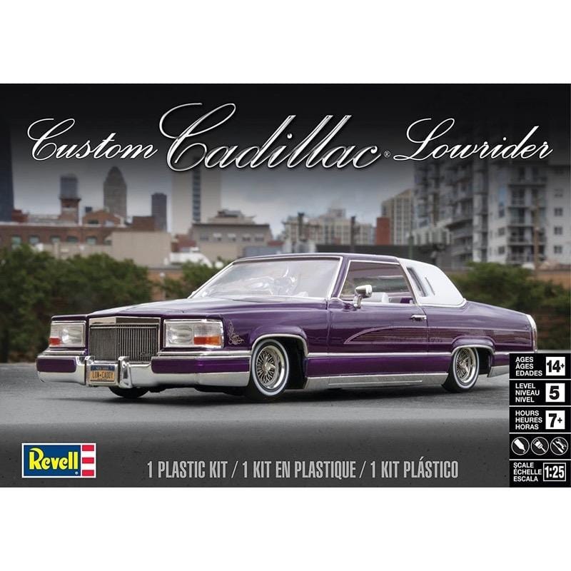 Revell 14438 1/25 Custom Cadillac Lowrider Plastic Model Kit Revell PLASTIC MODELS