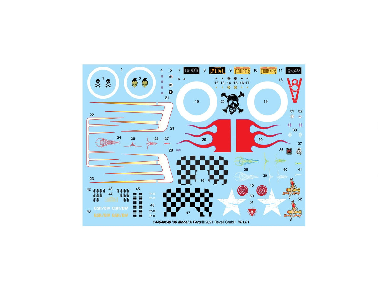 Revell 14464 1/25 1930 Ford Model A Coupe Revell PLASTIC MODELS