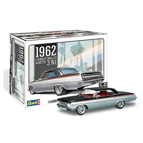 Revell 14466 1/25 1962 Chevy Impala Hard Top Revell PLASTIC MODELS
