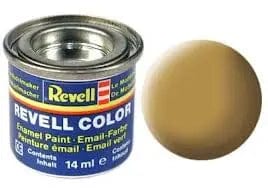 Revell 32116 Sandy Yellow Matte Enamel Paint 14ml Revell PAINT, BRUSHES & SUPPLIES