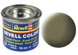 Revell 32145 Light Olive Matte Enamel Paint 14ml Revell PAINT, BRUSHES & SUPPLIES